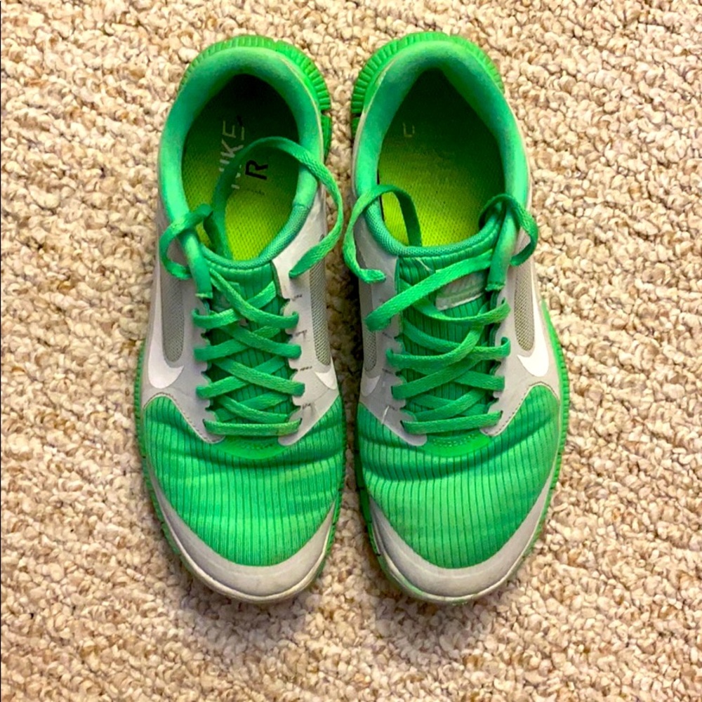 Nike Free 4.0 V3 Pure Platinum/White-Poison Green